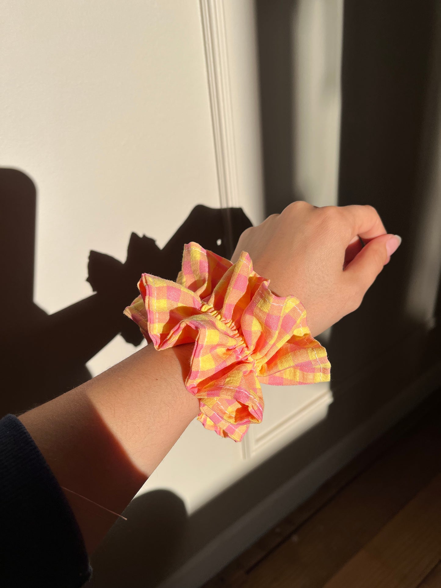 Scrunchie saumon