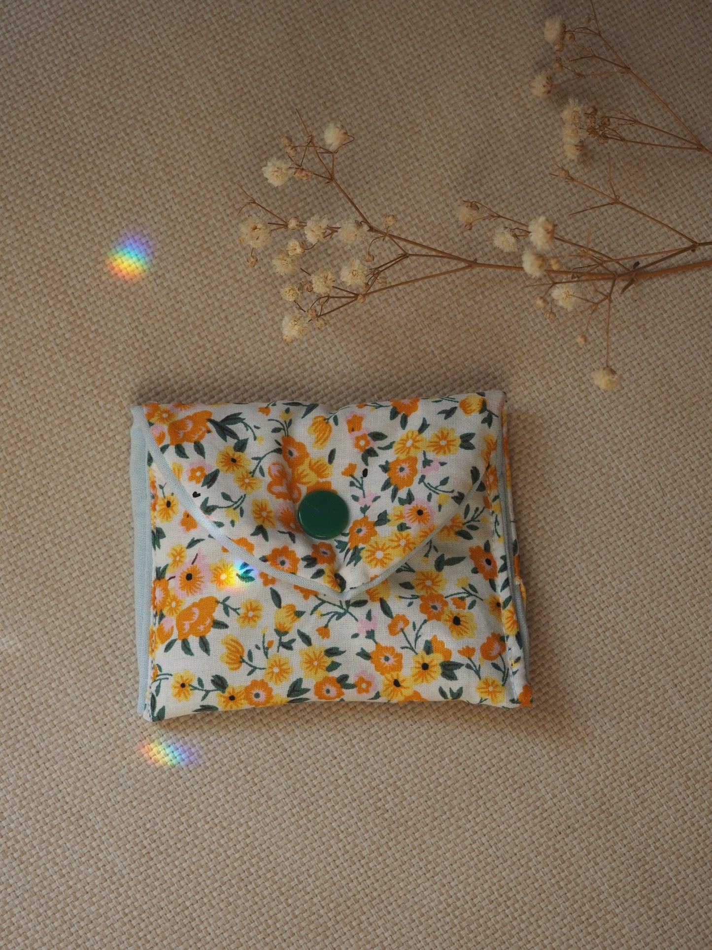 Petit porte-monnaie tournesol