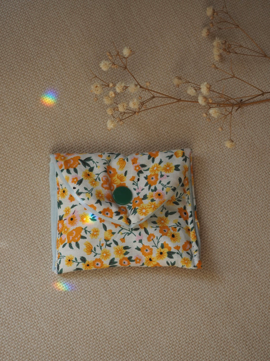Petit porte-monnaie tournesol