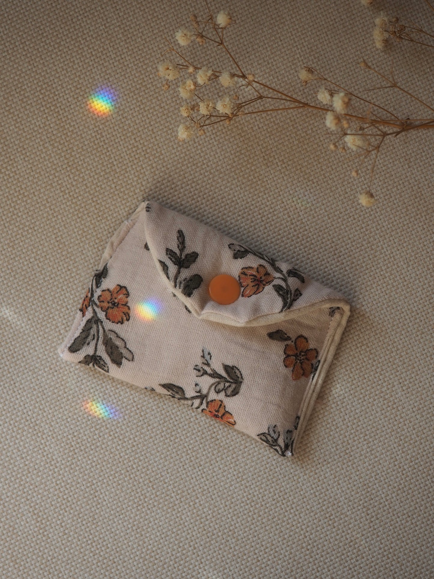 Petit porte-monnaie verveine