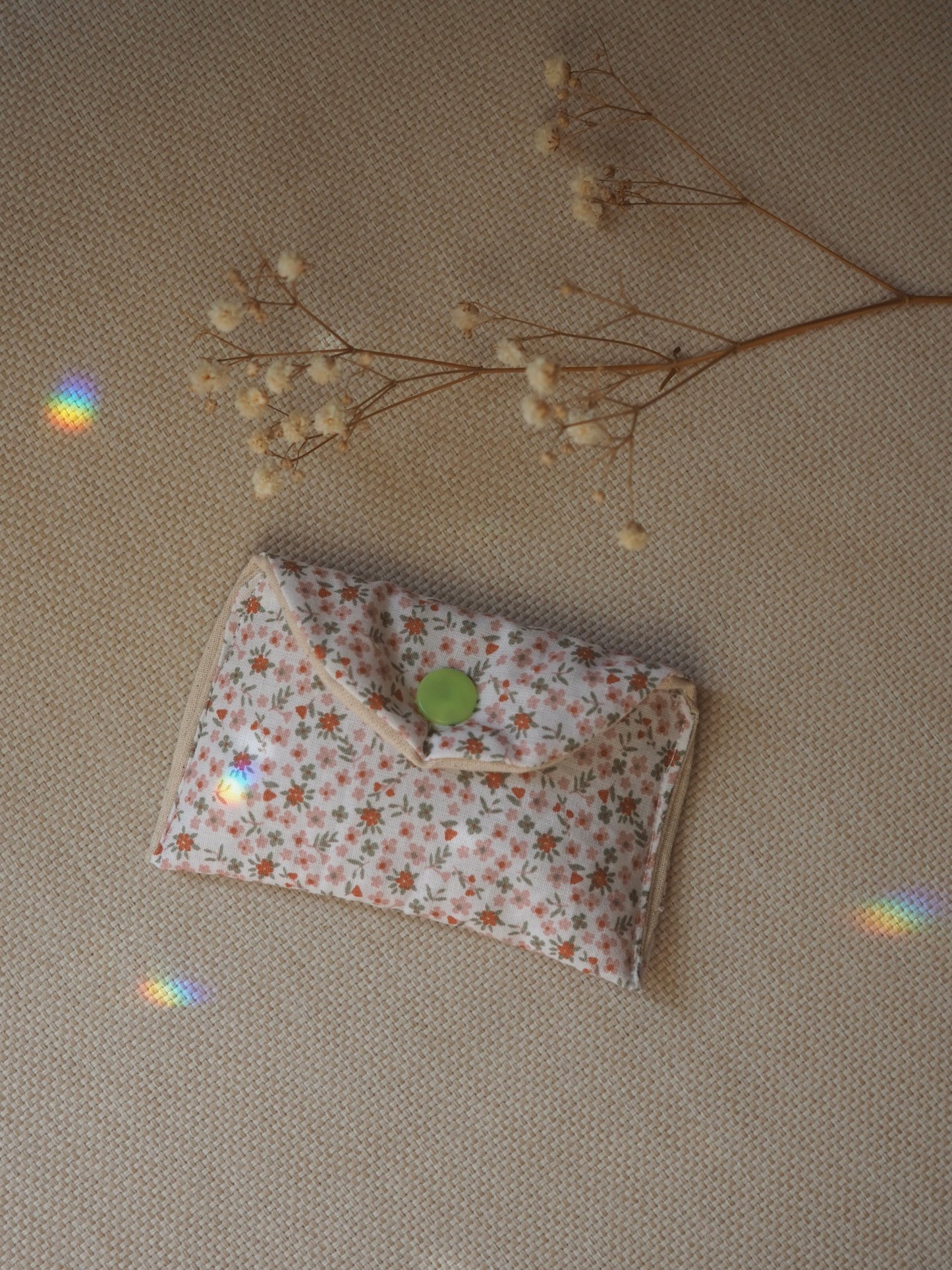 Petit porte-monnaie mimosa