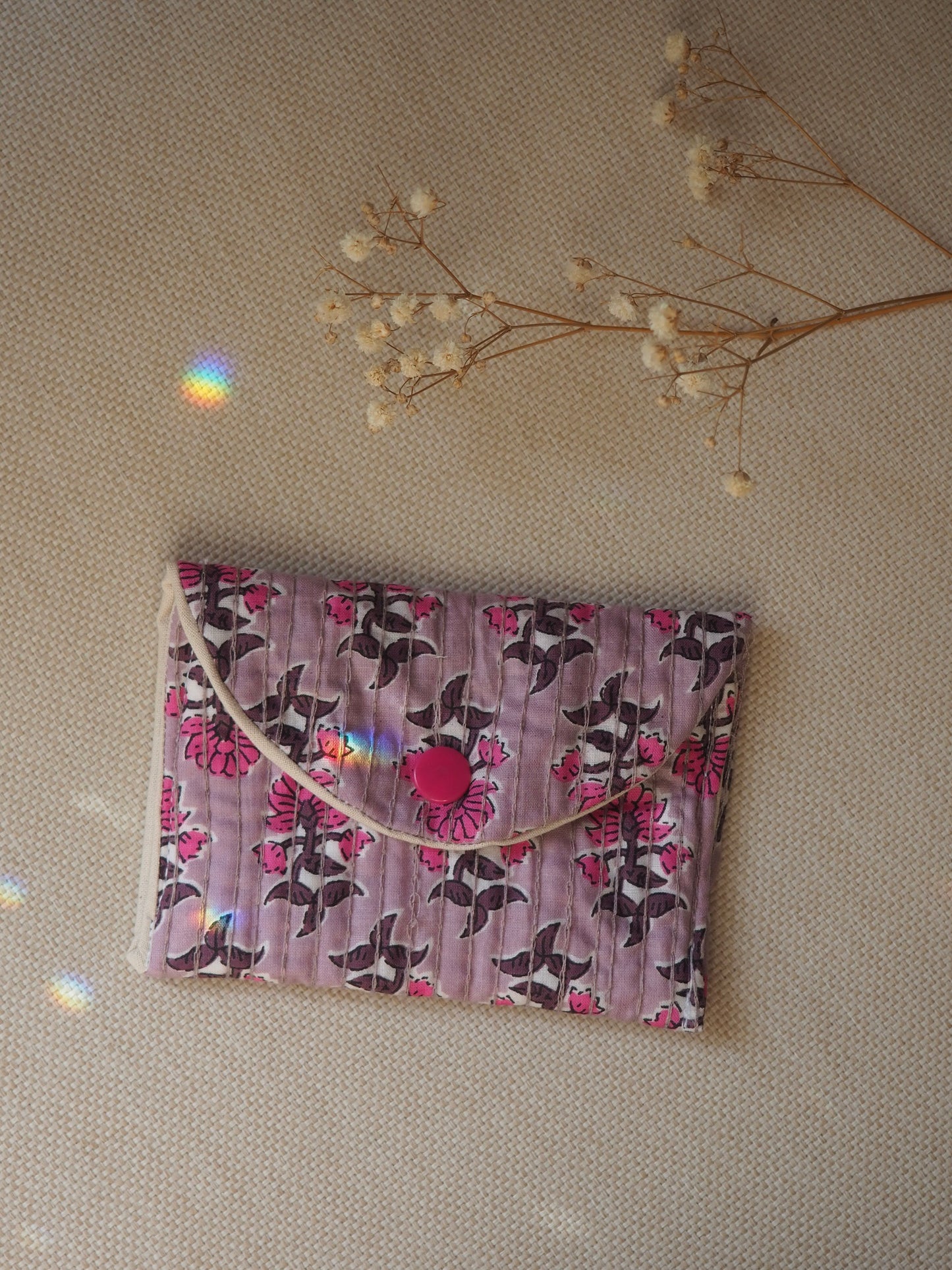 Porte-monnaie moyen + format prune