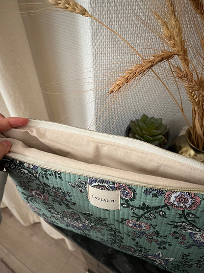 Housse dentelle verte