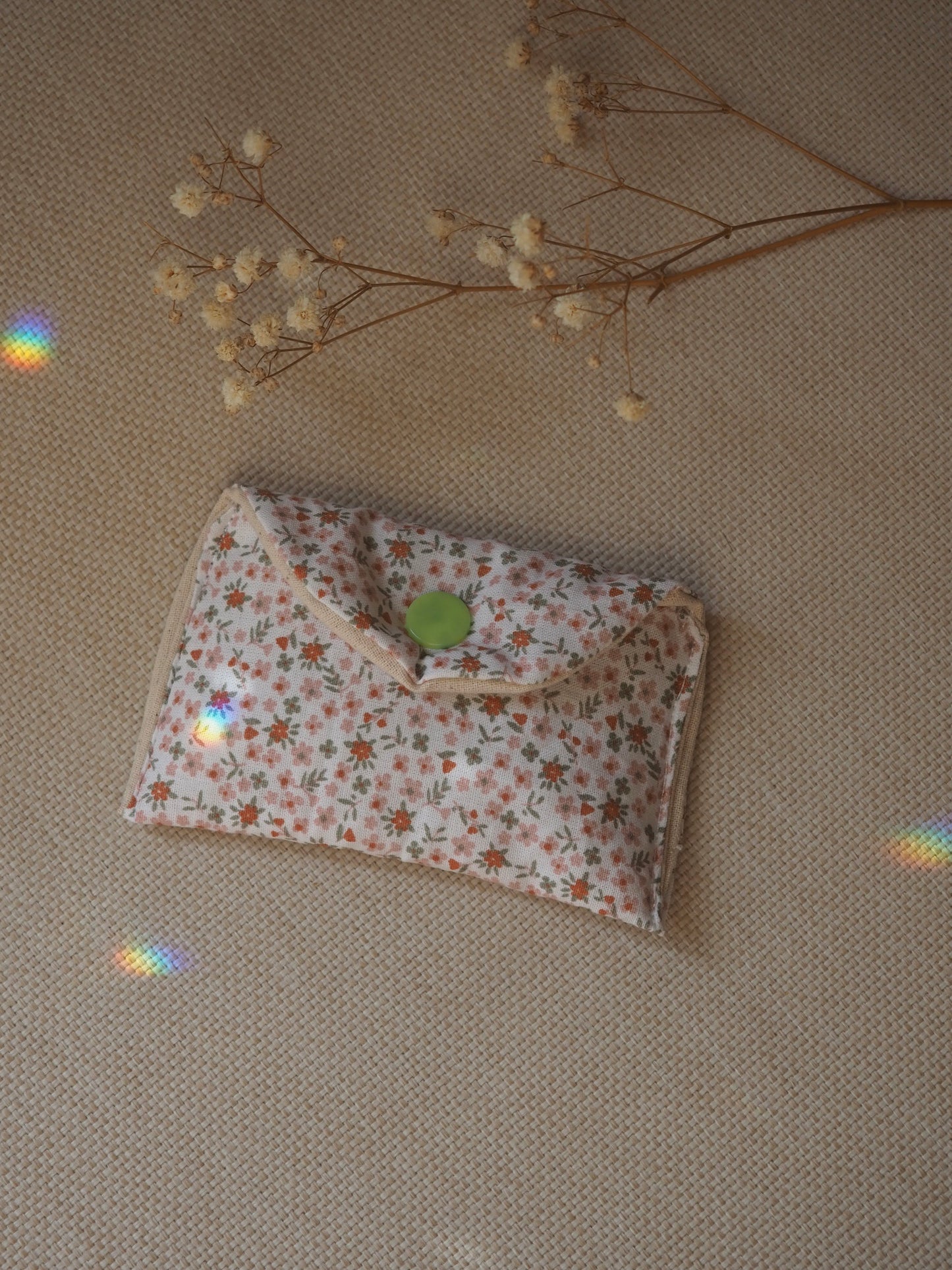 Petit porte-monnaie mimosa