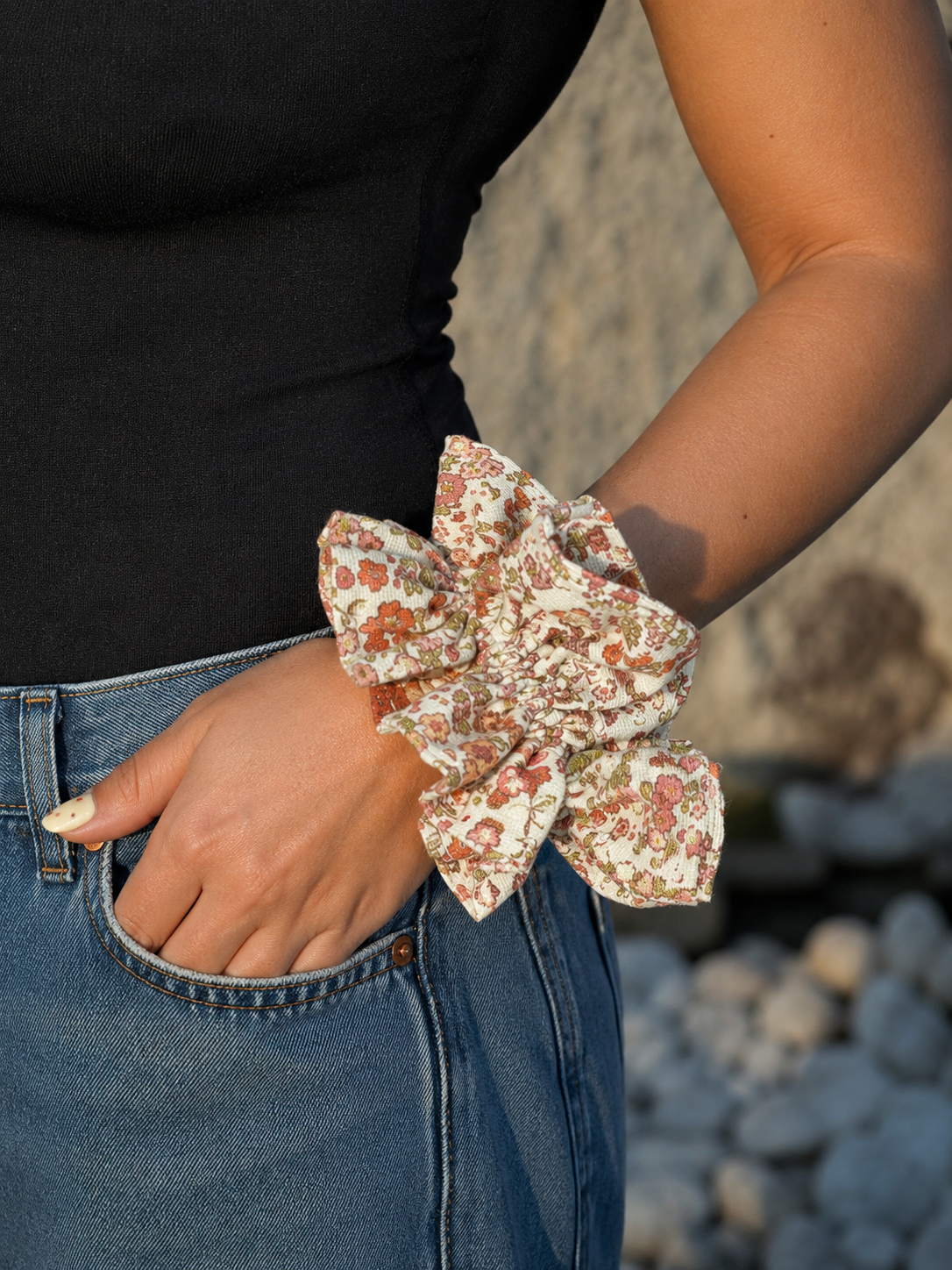 Scrunchie liberty rose