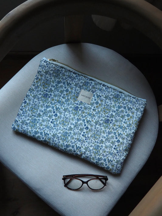 Housse Liberty bleue