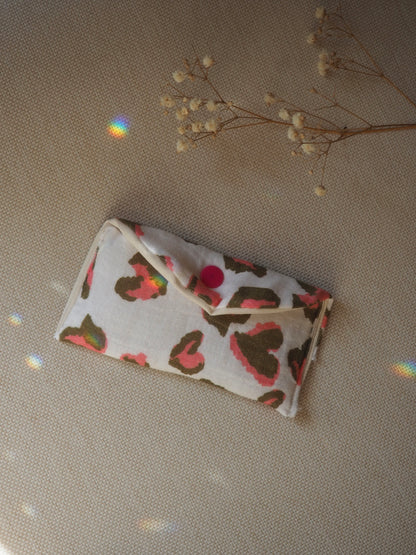 Porte-monnaie moyen + format framboise