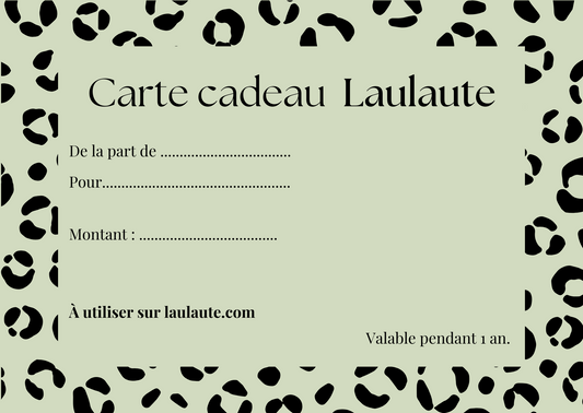 Carte cadeau Laulaute