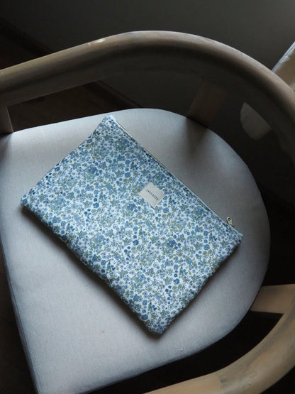 Housse Liberty bleue
