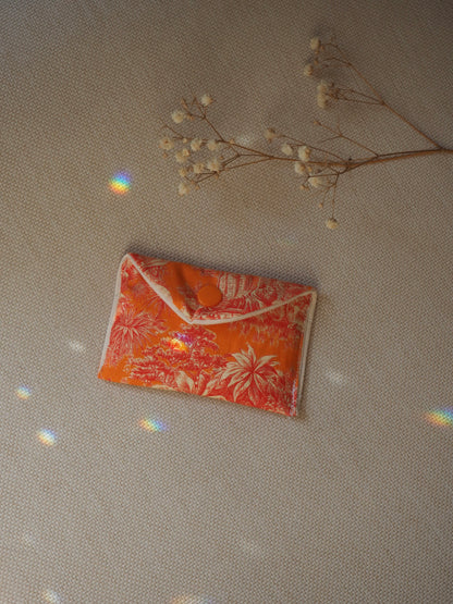 Petit porte-monnaie aurore